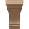 Ekena Millwork 10"W x 30"D x 20"H Classic Warren Rough Cedar Woodgrain TimberThane Corbel, Primed Tan CORUR10X30X20WARRCPR - alternate 3
